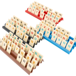 4 pcs. value set Feldherr plastic rack for Rummikub - 4 slots