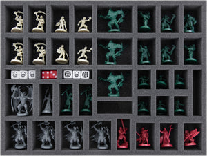 Feldherr foam set + token holder for HeroQuest (format 2021): Mythic Tier - core game box