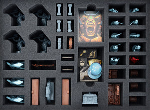 Feldherr foam Set + Organizer Insert for HeroQuest (2021) Core Game + 4 Expansions - core game box