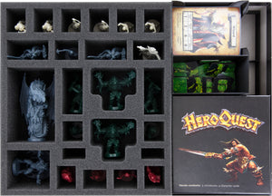 Feldherr foam set + card holder for HeroQuest (2021): Mythic Box - board game box