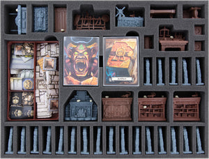 Feldherr foam bundle for HeroQuest (2021) Mythic Box + 4 expansions - in original board game boxes