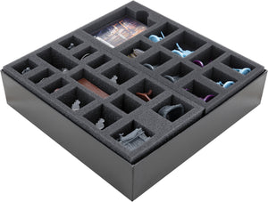 Feldherr foam and Organizer Insert Bundle for HeroQuest (2021) core game + 5 expansions - in original board game boxes