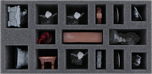 Feldherr foam and Organizer Insert Bundle for HeroQuest (2021) core game + 5 expansions - in original board game boxes