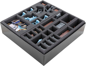 Feldherr foam and Organizer Insert Bundle for HeroQuest (2021) core game + 5 expansions - in original board game boxes