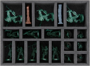 Feldherr foam set + Organizer Insert for HeroQuest (2021): Kellar's Keep - board game box