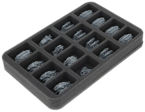 HS035A072 Feldherr foam tray for Legions Imperialis - 16 compartments