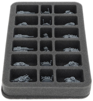 HS035A073 Feldherr foam tray for Legions Imperialis - 18 compartments