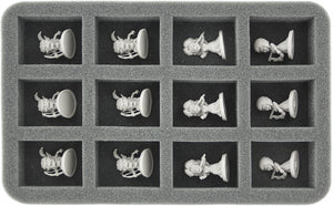 HS035AQ03 Plateau en mousse 35 mm Half-Size pour 12 figurines Arcadia Quest