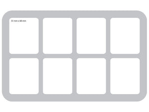 HS035ST01 plateau en mousse pour Star Trek Attack Wing - 8 compartiments