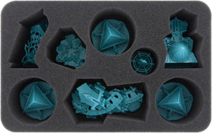 Feldherr foam set for Warhammer Underworlds: Nightvault - 8 Warbands + Arcane Hazards