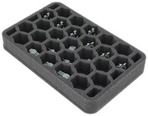 HS040A058 Feldherr foam tray for BattleTech - 33 compartments
