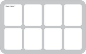 HSCX050BO plateau en mousse avec 8 grands compartiments pour la descente : Voyages dans l'obscurité 2e édition