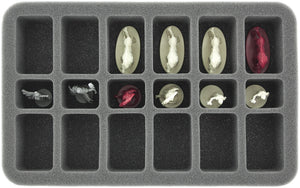 HS050DC06 plateau en mousse pour Descent : Voyages dans l'obscurité 2e édition - 18 miniatures