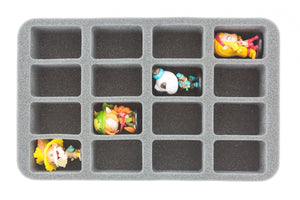 HS050KR07 Plateau en mousse de 50 mm pour 16 figurines Krosmaster.