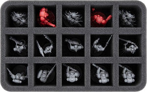HS060A039 Feldherr foam tray for Necrons - 15 compartments