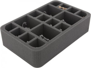 HS060IA04 Plateau en mousse de 60 mm avec 16 fentes pour les Miniatures Star Wars Imperial Assault.