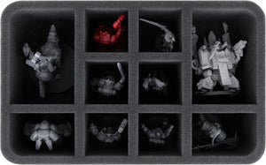 HS070A022 Feldherr foam tray for Space Marines - 10 compartments