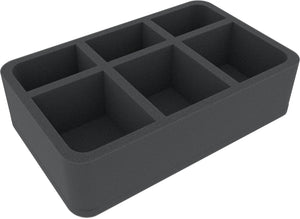 HS070A028 Feldherr foam tray for Necrons - 6 compartments