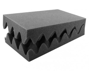 HSNP050Set 2 pcs. 275 mm x 172 mm x 50 mm mousse alvéolée demi-taille