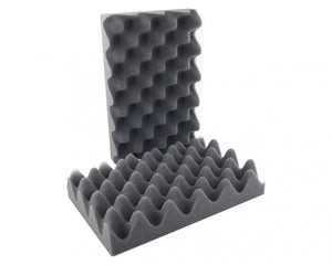 HSNP050Set 2 pcs. 275 mm x 172 mm x 50 mm mousse alvéolée demi-taille