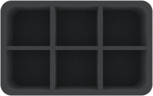 HS075A004 foam tray for Star Trek Attack Wing - 6 compartments
