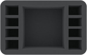 HS075A036 Feldherr mousses de rangement pour Adeptus Custodes - Pallas Grav-attack - 9 compartiments