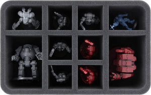 HS080A005 Feldherr foam tray for Adepta Sororitas - 10 compartments