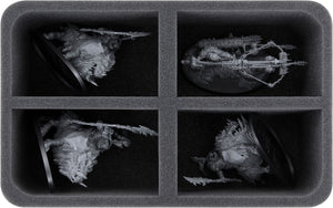 HS080A012 Feldherr foam tray for Orruk Warclans - 4 compartments