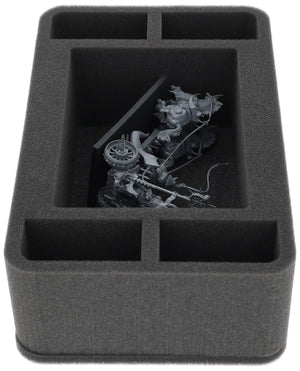 HS085A019 Feldherr foam tray for Warriors of Chaos - 5 Compartments