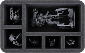 HS100A006 Feldherr foam tray for Necrons - 6 compartments