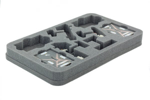 HSBX030BO plateau en mousse pour Corvette CR90 et frégate Nebulon-B de Star Wars Armada CR90