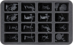 Feldherr Half-Size Case 50 for Blood Bowl - 16 Miniatures