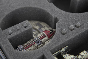 HSEH050BO plateau en mousse pour Star Wars X-WING 2 x Punishing One, 3 navires et accessoires