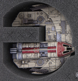 HSEH050BO plateau en mousse pour Star Wars X-WING 2 x Punishing One, 3 navires et accessoires