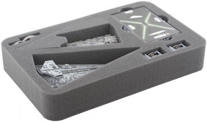 HSFT045BO Half-Size foam tray for Star Wars Armada Wave 4 Interdictor