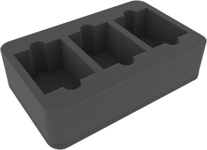 HS070WH15 70 mm half-size foam tray for Warhammer decks in deck boxes/ cases