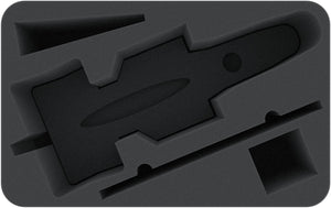 HSKD100BO 100 mm half-size foam tray for Star Wars X-WING C-ROC Cruiser