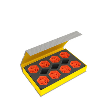 Feldherr Magnetic Box yellow for tokens and small game material