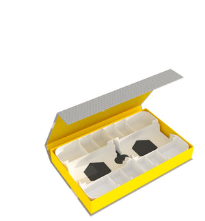 Feldherr Magnetic Box yellow for Star Wars Shatterpoint: tokens and cards