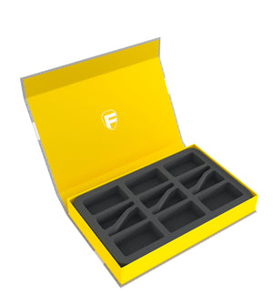 Feldherr Magnetic Box yellow for miniatures in scale 1:72 (20 mm)