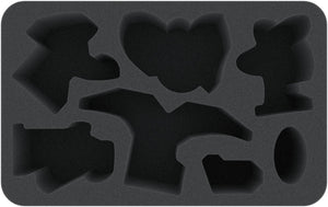 HSMEDT080BO foam tray for Descent: Journeys in the Dark 2nd Edition - 7 Lieutenant miniatures