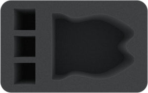 HSMEFQ110BO foam tray for Adeptus Titanicus: 1 Warlord Titan + 3 Questoris Knights