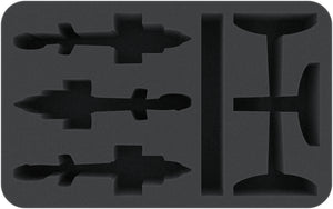 HSMENY065BO Feldherr plateau en mousse pour Team Yankee - 3 hélicoptères Cobra Attack Helicopters