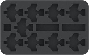 HSMERF030BO Feldherr foam tray for Aeronautica Imperialis: Ork Air Waaagh! - Dakkajets