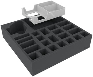 Feldherr foam set + card holder for HeroQuest (2021): The Frozen Horror - board game box