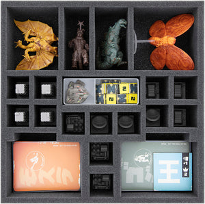 Feldherr foam set + token trays for Godzilla: Tokyo Clash - core game box