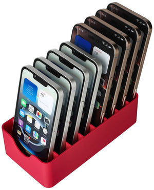 Feldherr mobile phone holder / smartphone parking space for classrooms - 8 smartphones