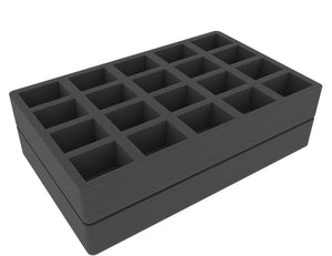 Feldherr foam set for 9L Really Useful Boxes - 60 miniatures