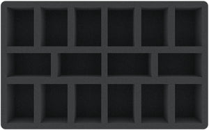 IG055A001 foam tray for Really Useful Boxes - 16 miniatures