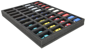 IU035A001 Foam insert for model cars 1:87 - 40 compartments